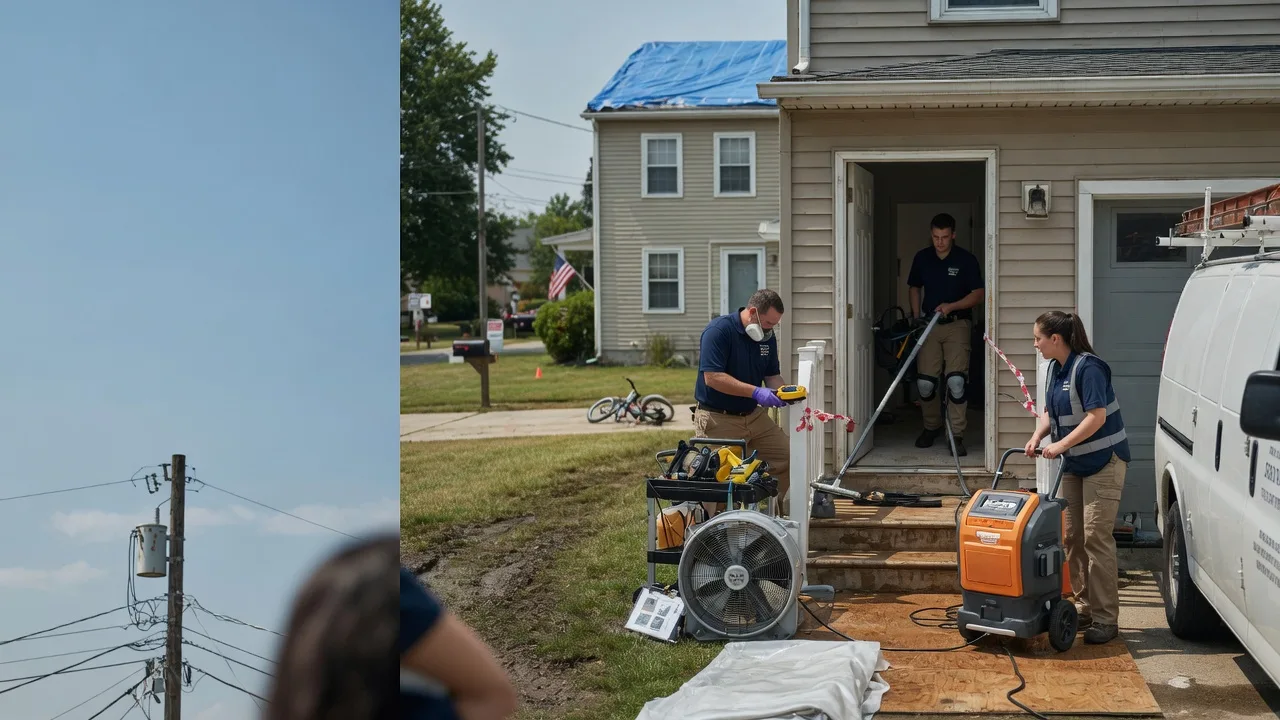 Water Damage Repair in Pringle, SD near me